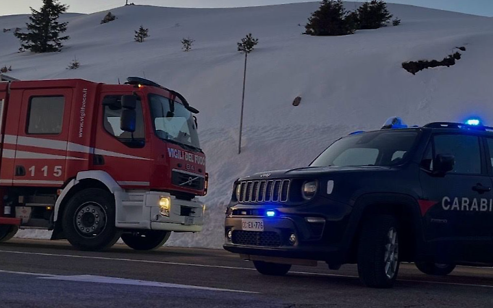 Vigili del fuoco, recuperati con l'elicottero 4 escursionisti