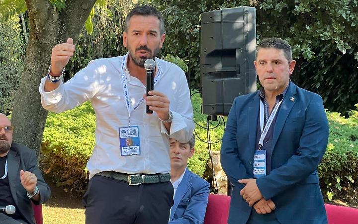 Massimo Ruspandini si candida al consiglio comunale con Mario Borza