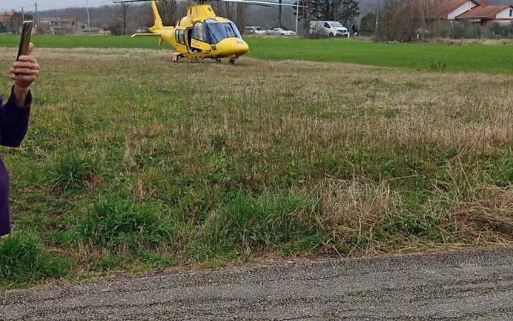 Incidente domestico, ferito gravemente un sessantatreenne