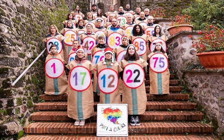 Tombolata vivente nel segno del Natale. E dell'inclusione