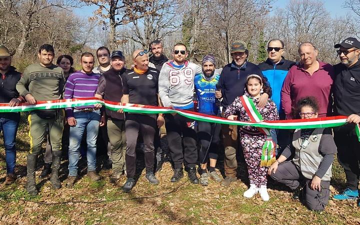 La baby sindaco Giorgia Santarelli inaugura l'ippovia Grotte-Mare