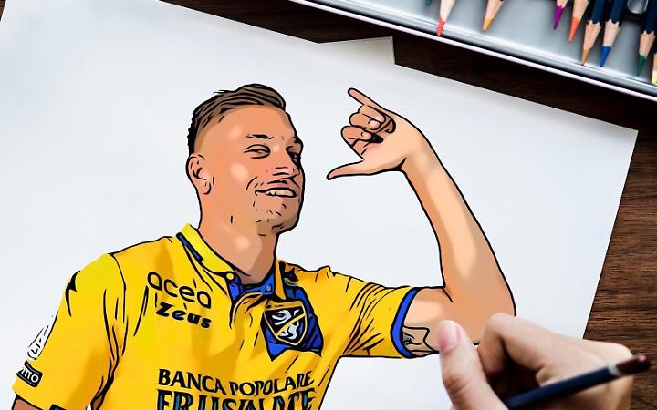 La passione per il Frosinone Calcio diventa arte: nasce #disegnodaleoni!